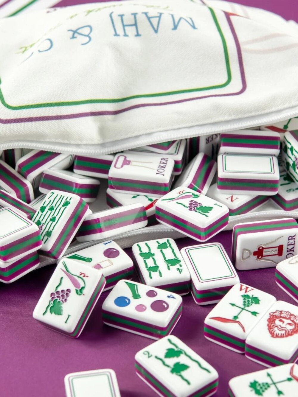 Vineyard Vibes Mahjong Set - New in Box